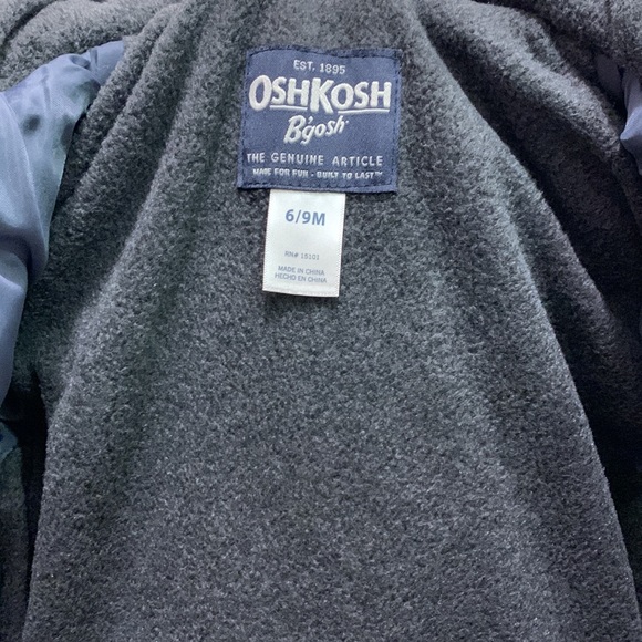 6/9M Oshkosh B’gosh Puffer Jacket - Picture 2 of 4